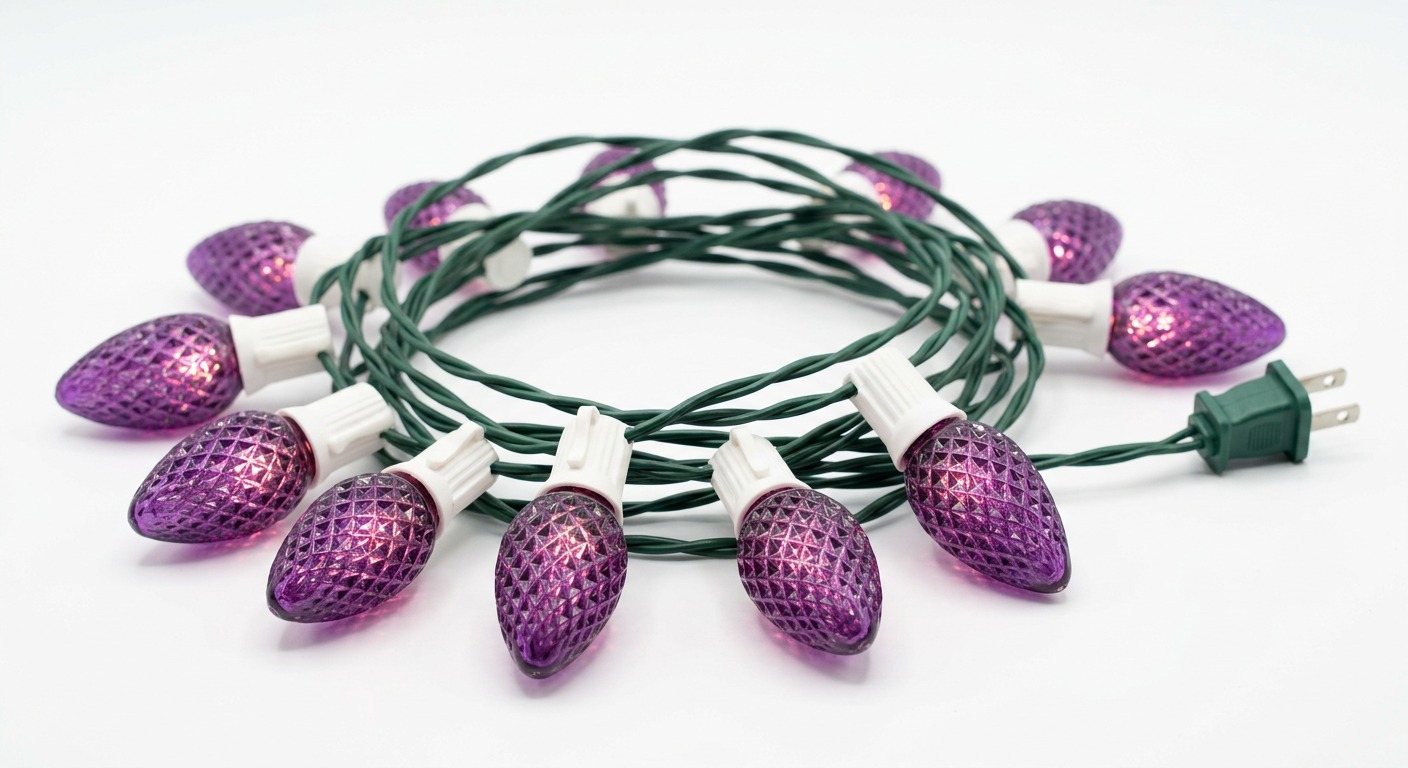 Purple C9 Bulbs