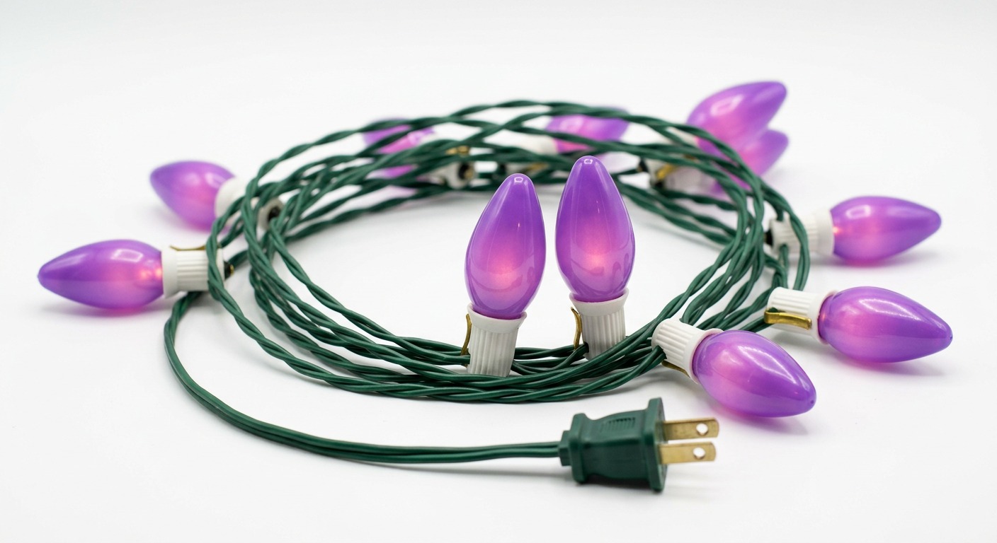 Purple C9 Bulbs