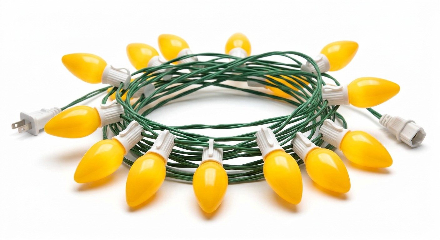 Yellow C9 Bulbs