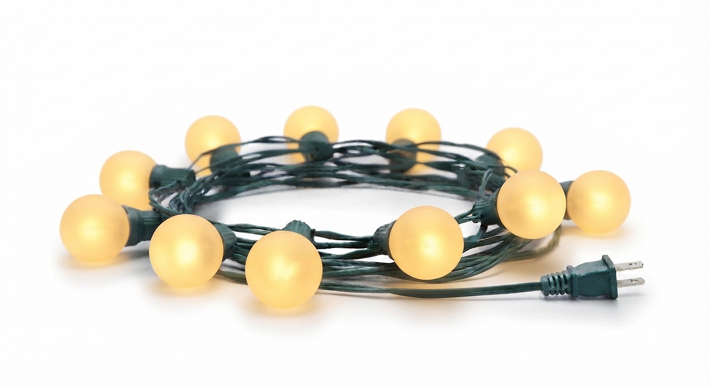 Yellow Globe Lights
