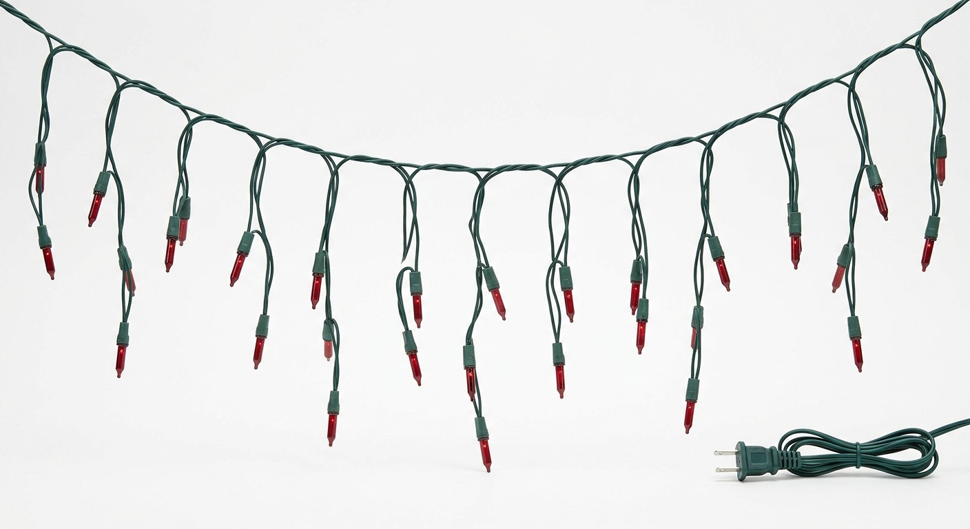 Red Icicle Lights