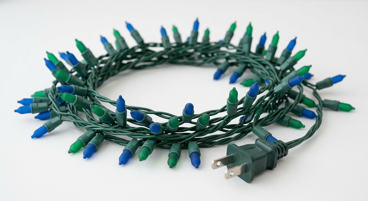 Blue & Green Mini Lights