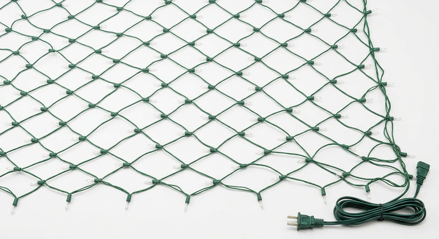 Cool White Net Lights