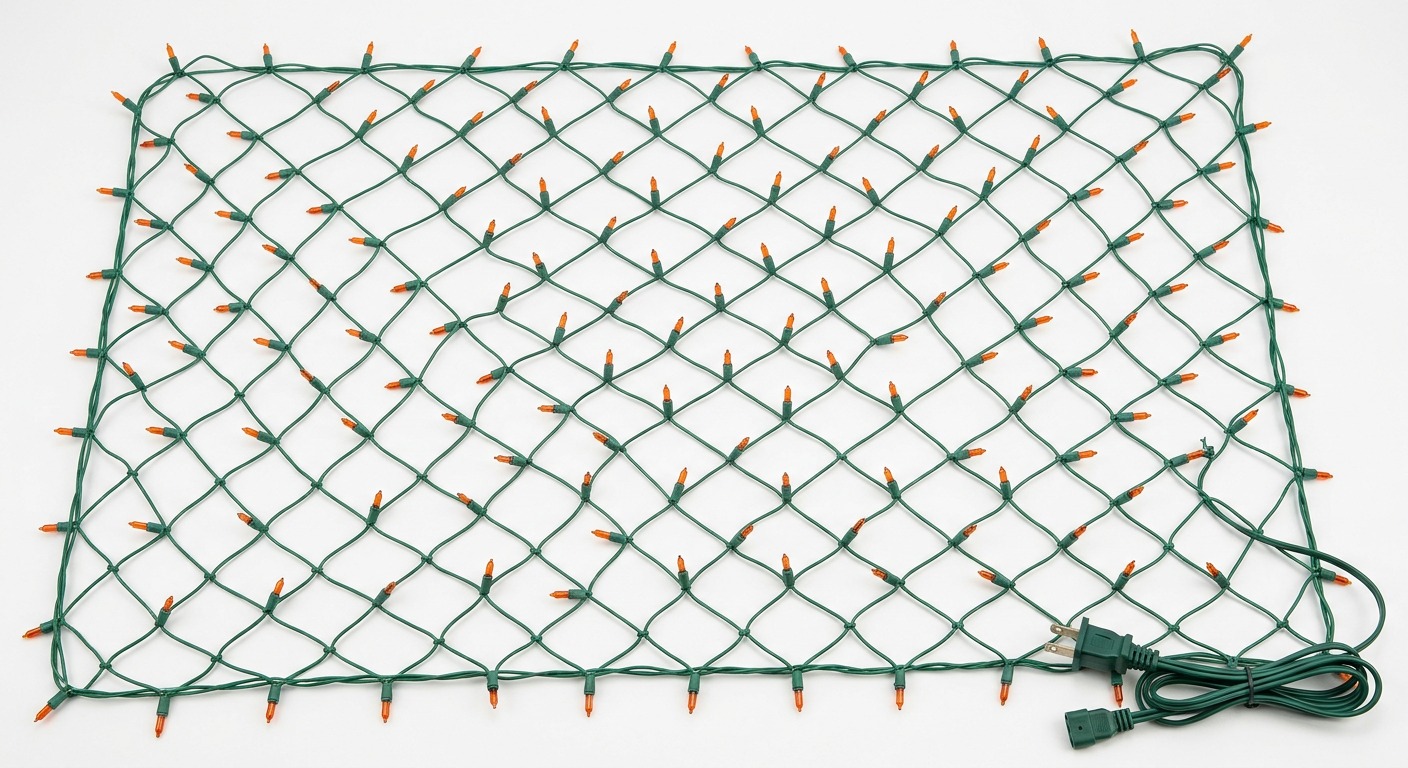 Orange Net Lights