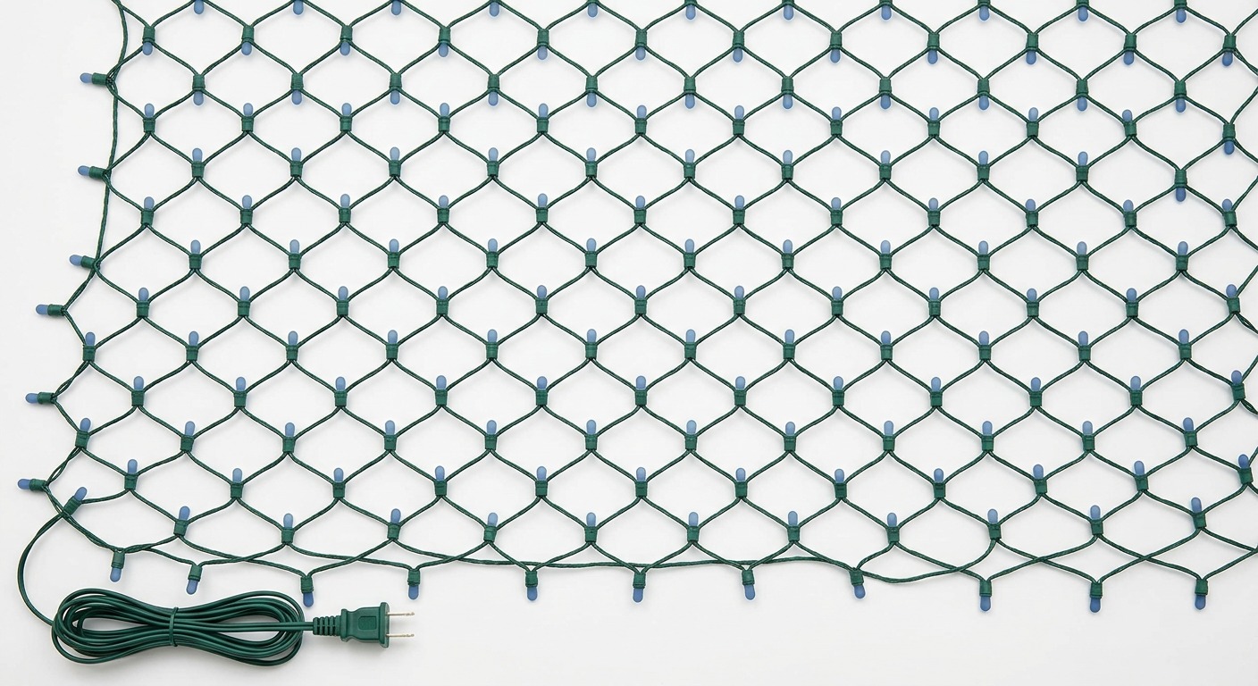 Blue Net Lights