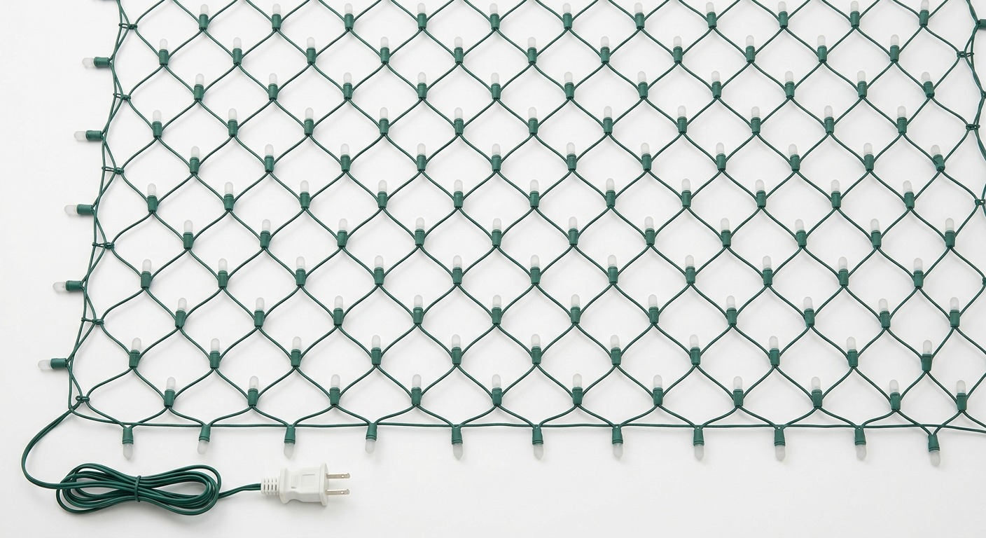 Cool White Net Lights