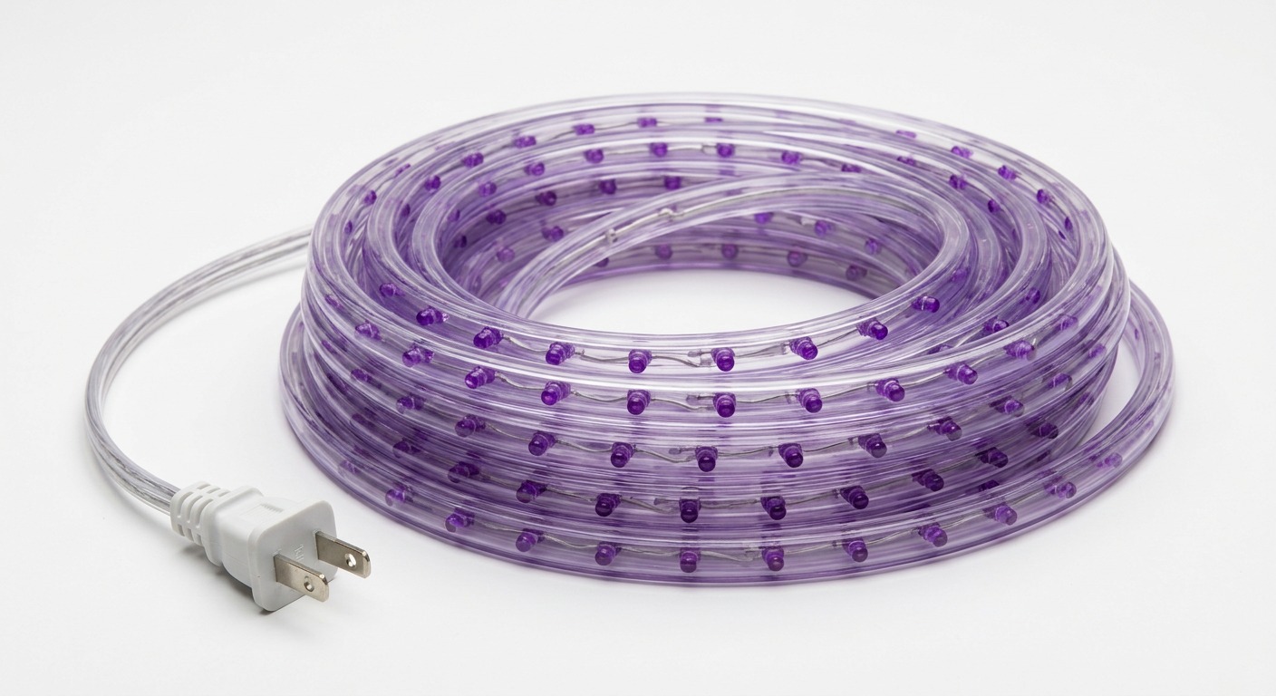 Purple Rope Light